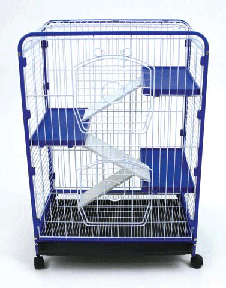 Indoor 4 Level Hutch