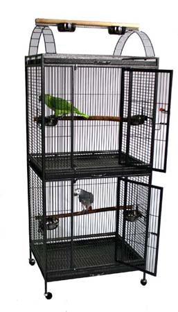 Waimea Wingplex™ Double Decker Double Stacked Bird Cage
