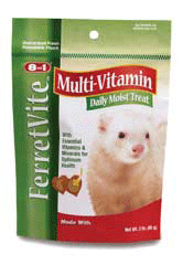 Ferretvite Daily Vitamin Supplement Treat- for Ferrets