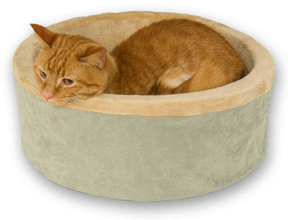 Thermo Kitty Bed Round