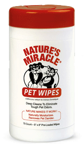 Nature's Miracle Pet Bath Wipes