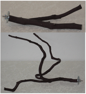 Manzanita Multi-Branch Perch Natural 'Bark On'