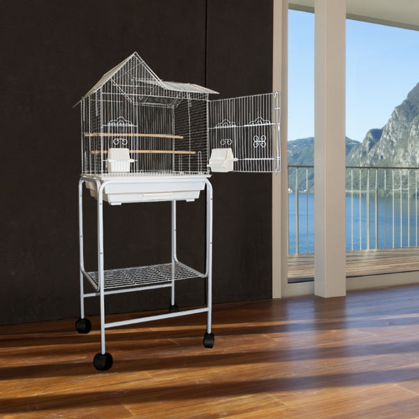 Kahua Kabin Housetop Small Bird Cage