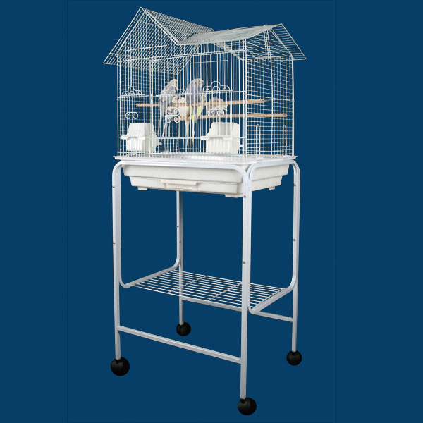 Kahua Kabin Housetop Small Bird Cage and Small Bird Cages at Bird Cages 4 Less
