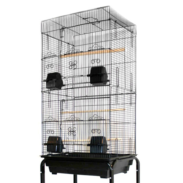 Kapaa Kabin Flattop Small Bird Cage Parakeet Bird Cages and Small Bird