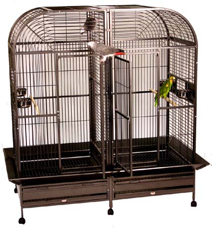 Piilani Plantation™ Extra Large Double Bird Cage With Double Dividers
