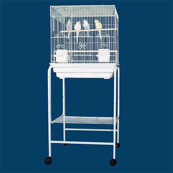 Kahua Kabin Flattop Small Bird Cage Small Bird Cages and Parakeet Bird Cages at Bird Cages 4 Less