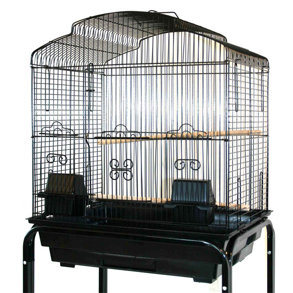 Kahua Kabin Dometop Small Bird Cage Parakeet Bird Cages and Small Bird Cages at Bird Cages 4 Less