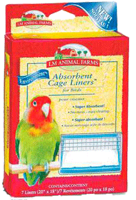 Absorbent Bird Cage Liners
