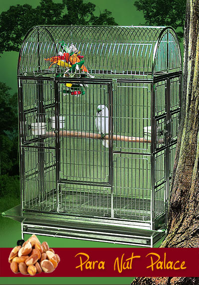 Para Nut Palace Stainless Steel Bird Cage