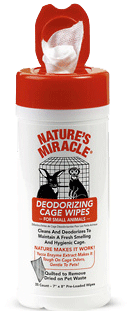 Nature's Miracle Deodorizing Cage Wipes