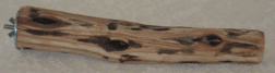 Manzanita Singe Pole Perches - Sanded