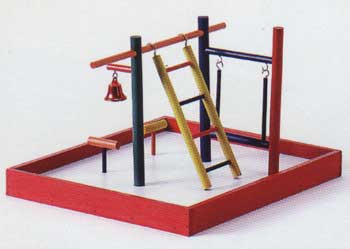 Parakeet Park Tabletop Playground