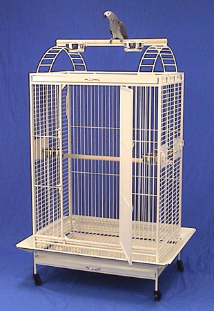 LARGE  Bird Cage Set in Medium Blue