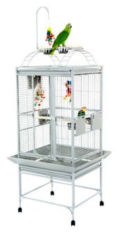 Kokee Kondo Playtop Medium Stainless Steel Bird Cage