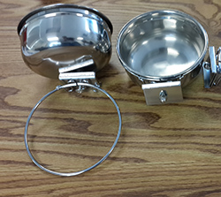 Stainless Steel Cup with Clamp
