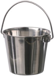 Stainless Steel Round Bucket