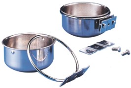 Deluxe Stainless Coop Cup with Clamp