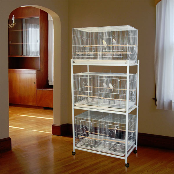 2 tier bird cage