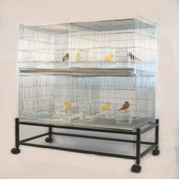 bird cage stand on wheels