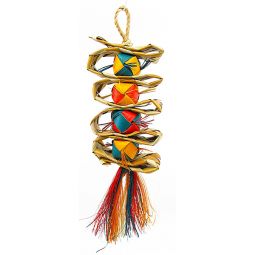 Straight Ribbon Natural w/Balls