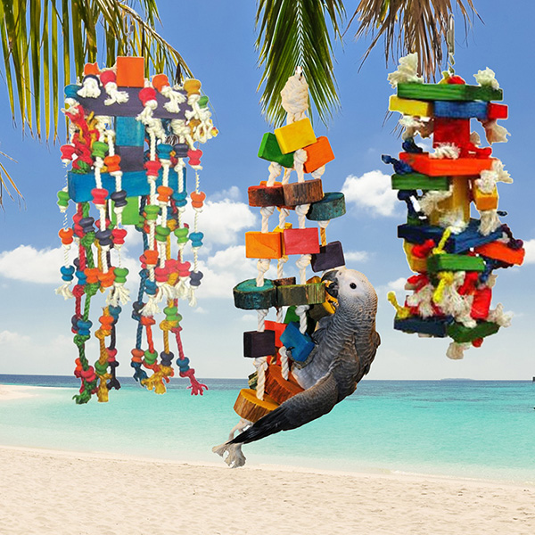 Paco's Fun Pack: Toy Package for Large Birds